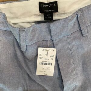 Jcrew Crewcuts Thompson pants nwt size 16
